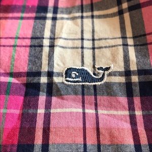 NEOT Vineyard Vines flannel women’s size 8 relaxed